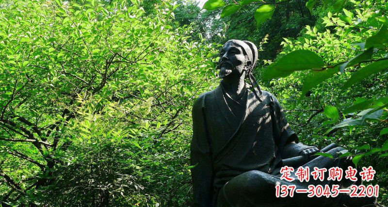 信阳李白铜雕,精致细腻,让你收藏永不凋谢