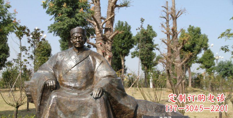 信阳中领雕塑以古代名人铜雕艺术为主要产品,秉…
