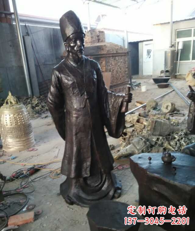 信阳精美雕塑,展现古代名医李时珍的传奇