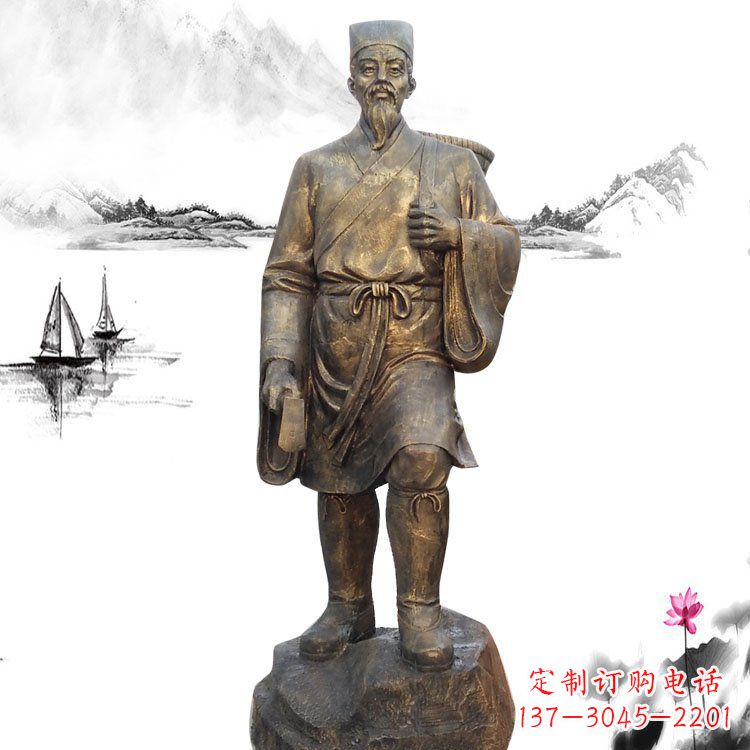 信阳精美李时珍雕塑,为您的生活增添更多艺术色彩