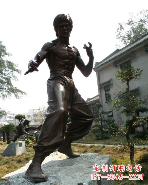 信阳专业定制李小龙铜雕
