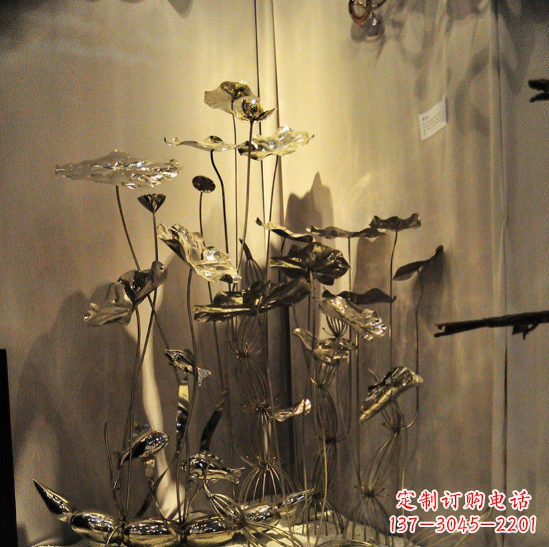 信阳莲花雕塑-造型优雅,精致美观