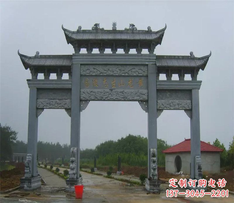 信阳传承古典,艺术铸就灵动雕塑——中领雕塑定制牌坊石雕