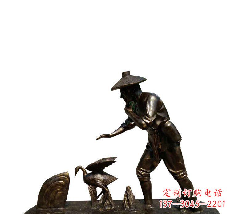 信阳精湛工艺,精致鸬鹚雕塑