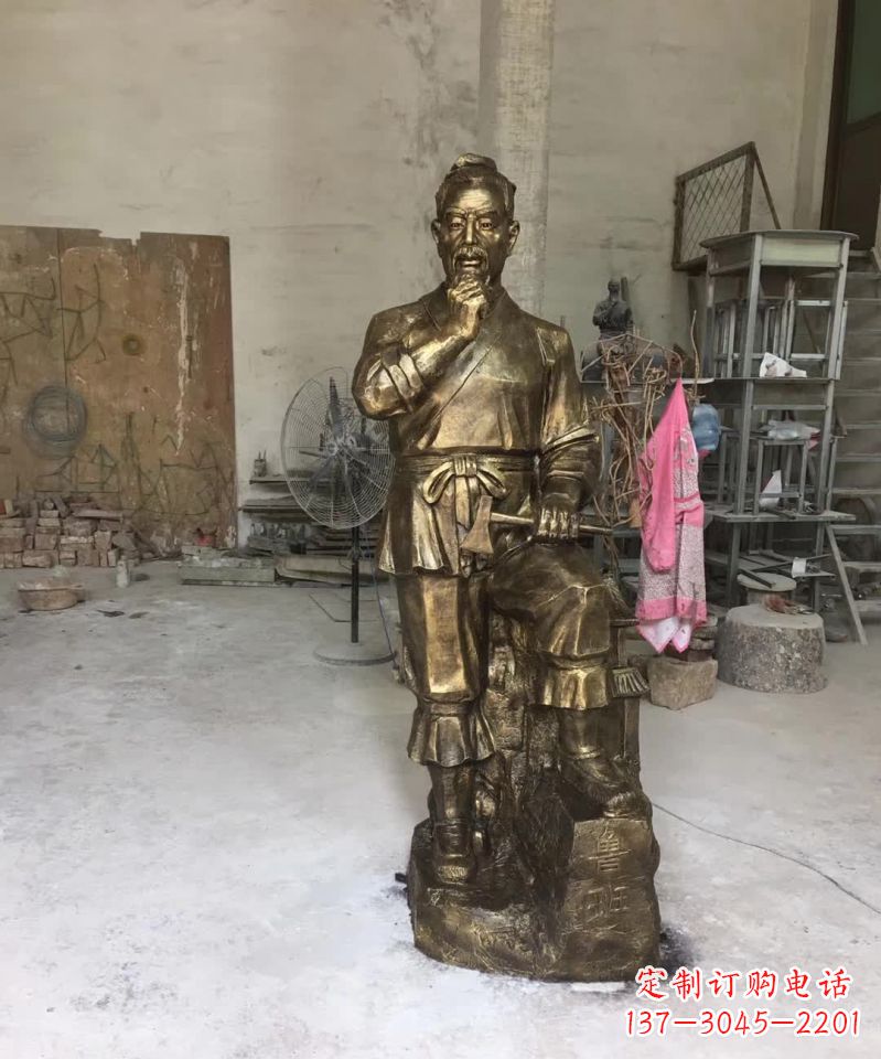 信阳精美鲁班古代人物雕塑