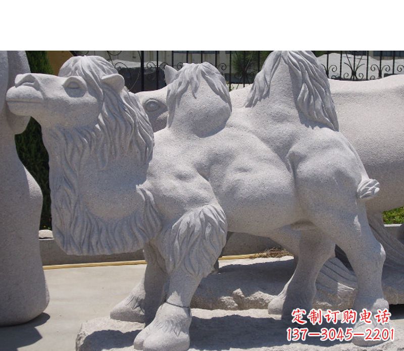 信阳艺术珍品—骆驼石雕
