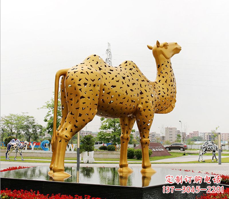 信阳中领雕塑:骆驼雕塑精美绝伦
