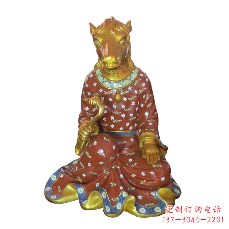 信阳精心制作的生肖玻璃钢雕塑