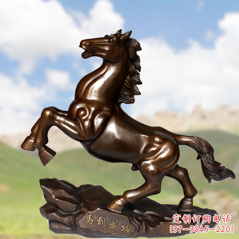 信阳马到成功雕塑——传承工艺,走向国际