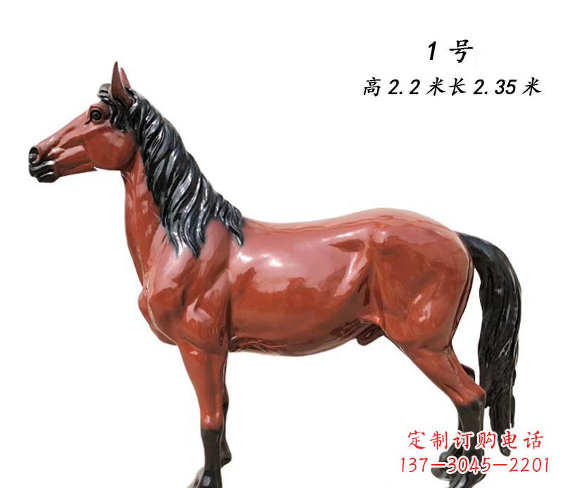 信阳精美马雕塑让您尽情享受动物之美