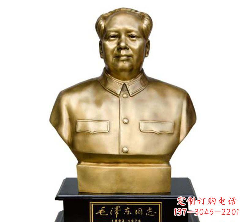 信阳毛泽东头像铜雕,让您近距离感受伟人的气质