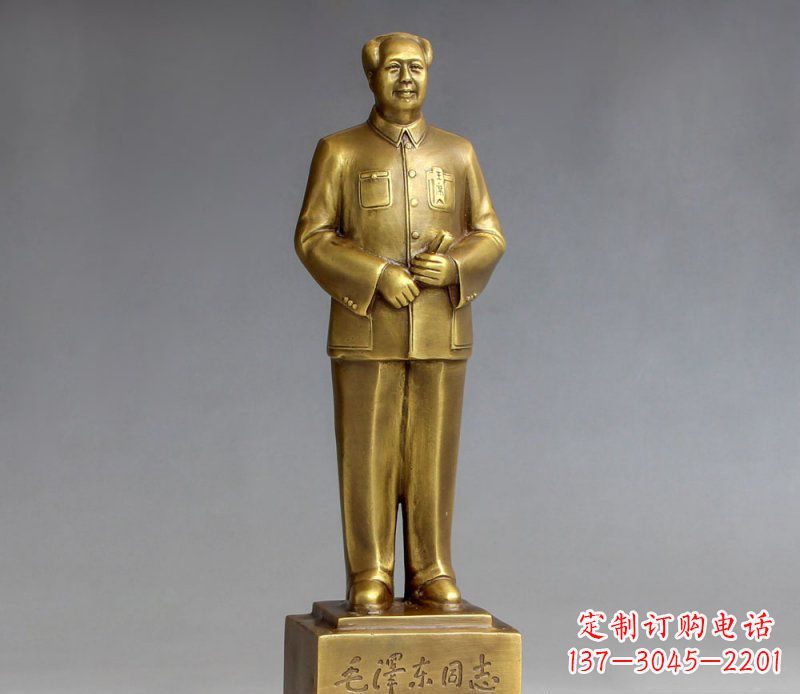 信阳中领雕塑:最具创造力的毛主席人物铜雕