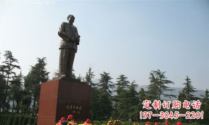 信阳定制雕塑之毛主席铜雕