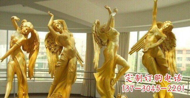 信阳西方天使雕塑,精美绝伦