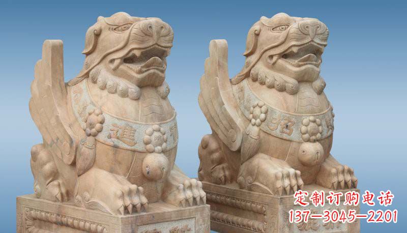 信阳中领雕塑:传承古老传统,精心雕琢貔貅石雕