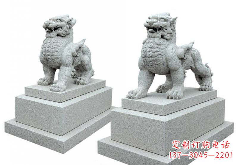 信阳中领雕塑,让你的宅邸安上财神的貔貅雕塑