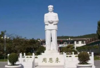 信阳中领雕塑，荣耀呈献周恩来雕塑