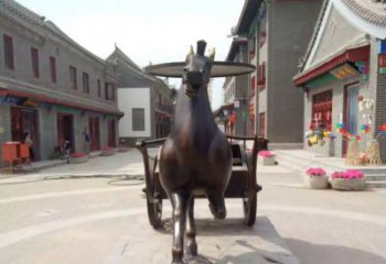 信阳艺术装点的汉代马车——马车铜雕