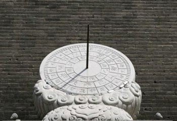 信阳花岗岩古代计时器日晷雕塑