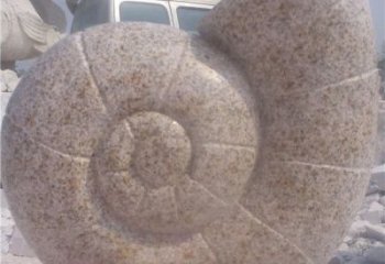信阳花岗岩蜗牛石雕|质感细腻的蜗牛雕塑