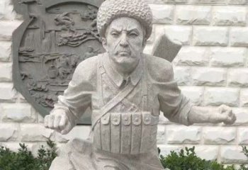 信阳黄继光雕塑，传承着历史的经典