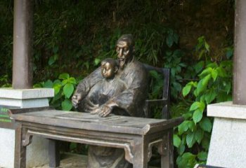 信阳欧阳询名人题字雕塑