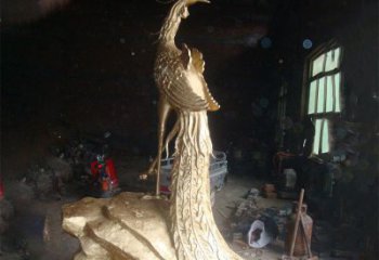 信阳精美制作的孔雀雕塑