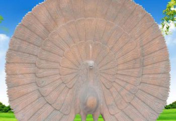 信阳专业手工孔雀雕塑提升空间艺术氛围