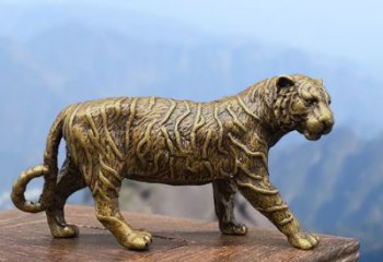 信阳中领雕塑推出的复古铜老虎雕塑，为您带来古…