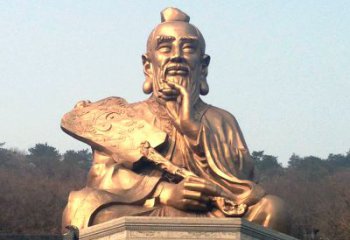 信阳真谛雕塑·老子铜雕像，传承中国文化