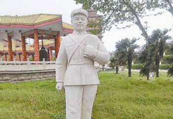 信阳雷锋石雕——传承奉献精神