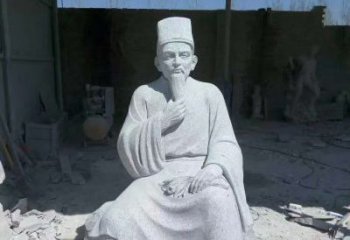信阳精美绝伦的李时珍坐式雕塑