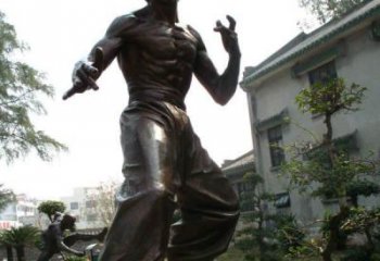 信阳专业定制李小龙铜雕