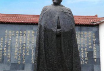 信阳精美手工雕刻林则徐铜雕像