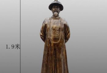 信阳为您量身定制林则徐铜雕像