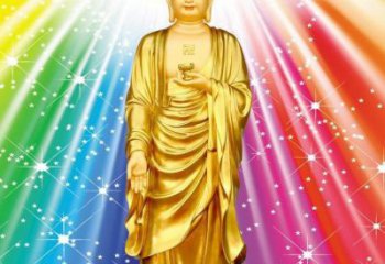 信阳中领雕塑推出的鎏金如来神佛铜雕，专为仪式…