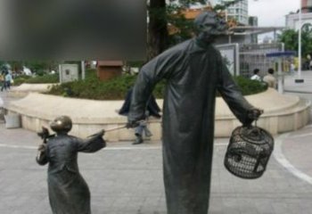 信阳中领雕塑：铸造艺术，传承美好，给你精致精美的儿童铜雕