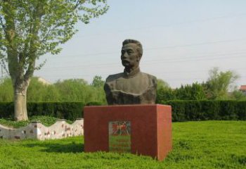 信阳鲁迅胸像近代名人铜雕，荟萃中国精神精髓