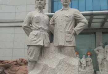 信阳专属毛泽东雕塑，纪念革命先行者