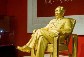 信阳雕刻毛主席偉人銅像，傳遞壹代領袖偉大革命精神