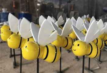 信阳动感蜜蜂雕塑，营造精致的都市公园