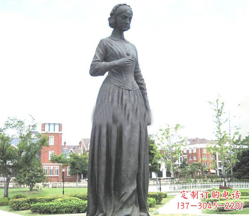 信阳南丁格尔校园名人-铜雕塑精品