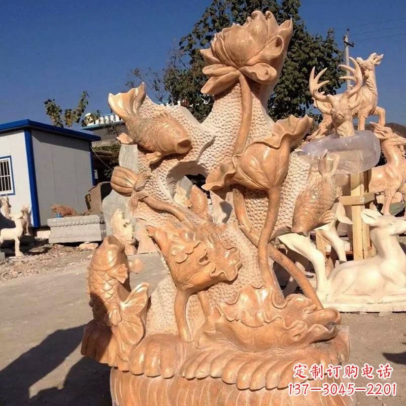信阳精美而独特的莲花石雕展现家居美学
