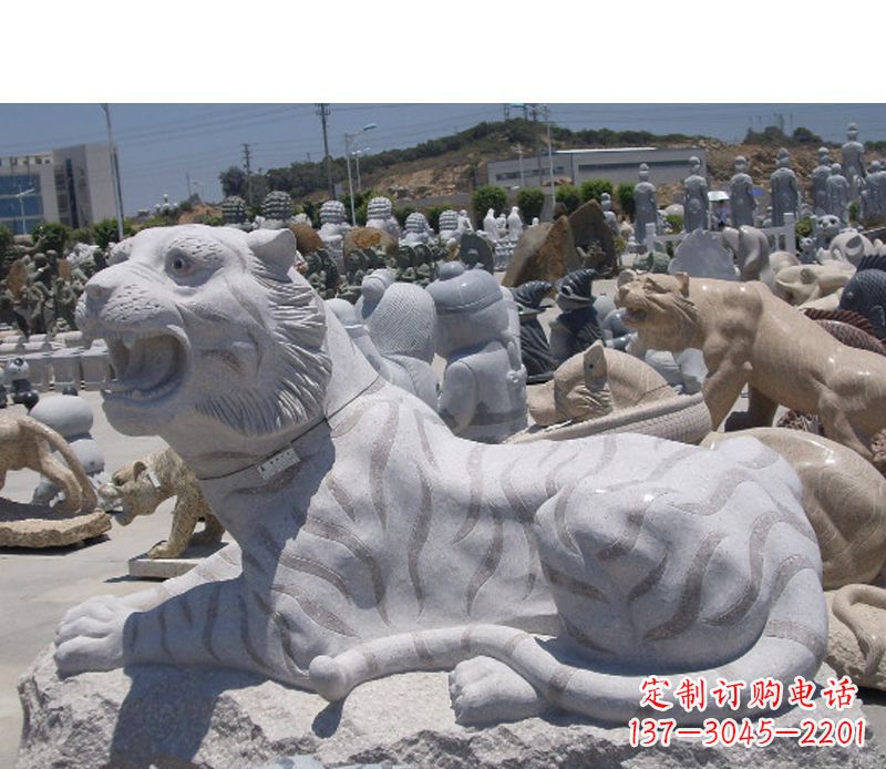 信阳专业雕刻精美的老虎石雕