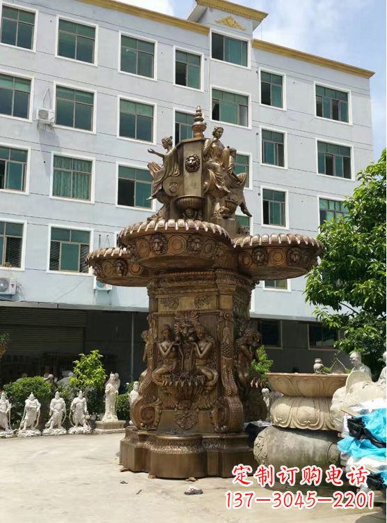 信阳喷泉铸铜雕塑