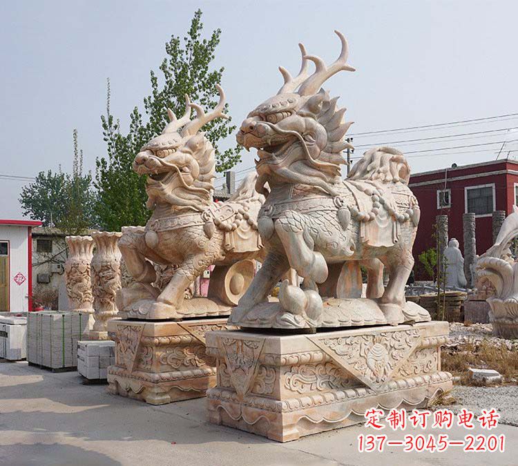 信阳麒麟镇宅石雕塑,品质卓越,匠心之作