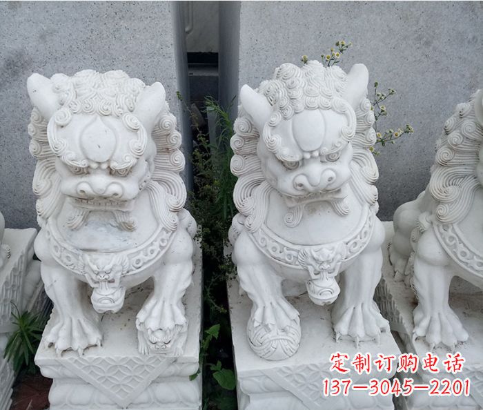 信阳中领雕塑大理石狮子雕塑