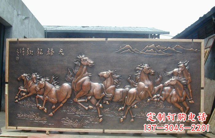 信阳中领雕塑:古典造型的精美马雕塑