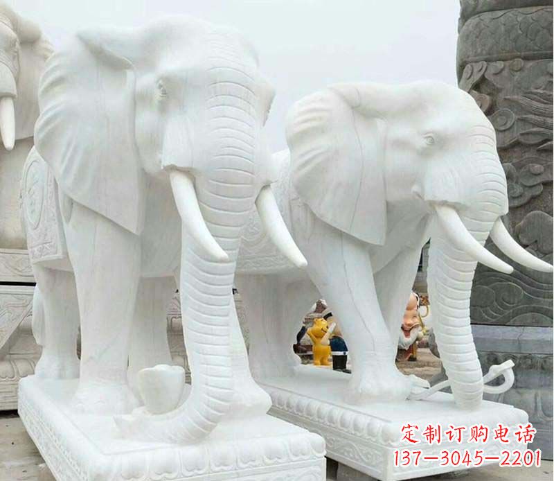 信阳拥有大象雕塑,尽享优雅生活