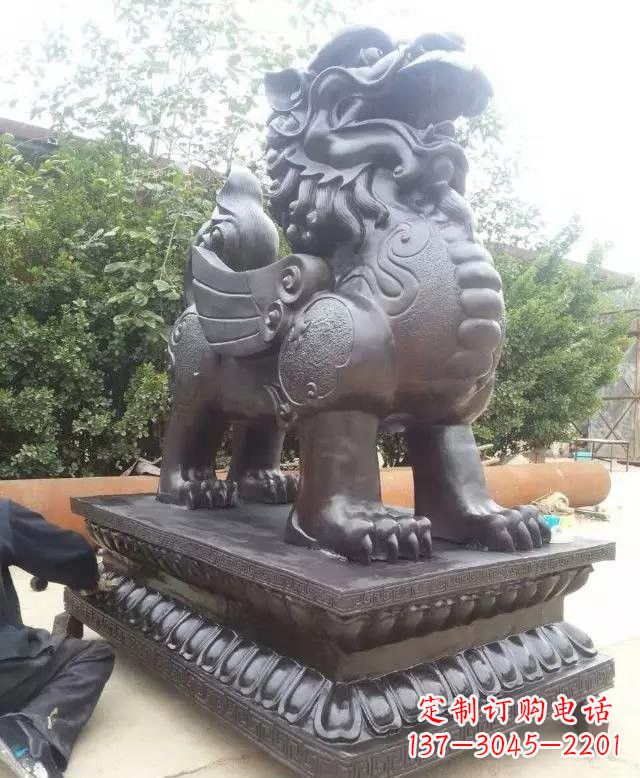 信阳打造传统艺术象征——精美貔貅雕塑